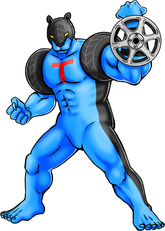 ENEOSトレーディングオリジナルタイヤキャラクター有馬次郎